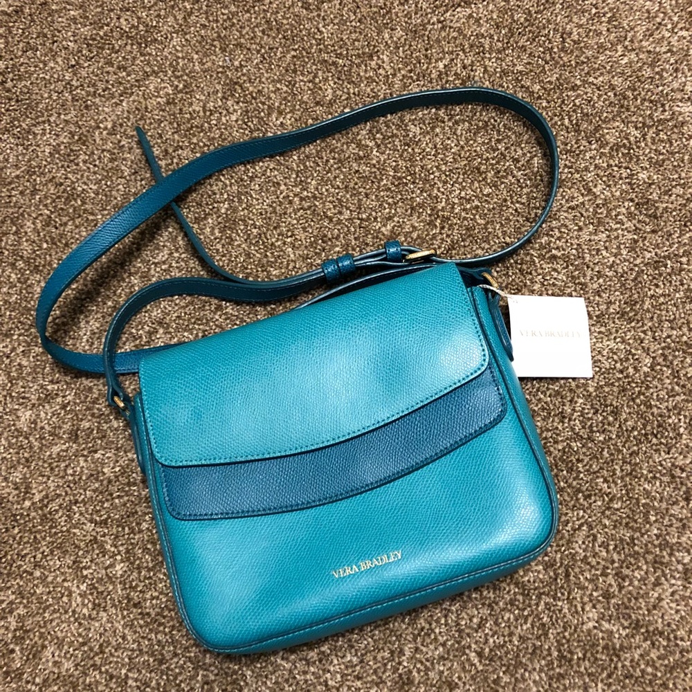 Vera Bradley Twice as Nice Leather Crossbody Bag